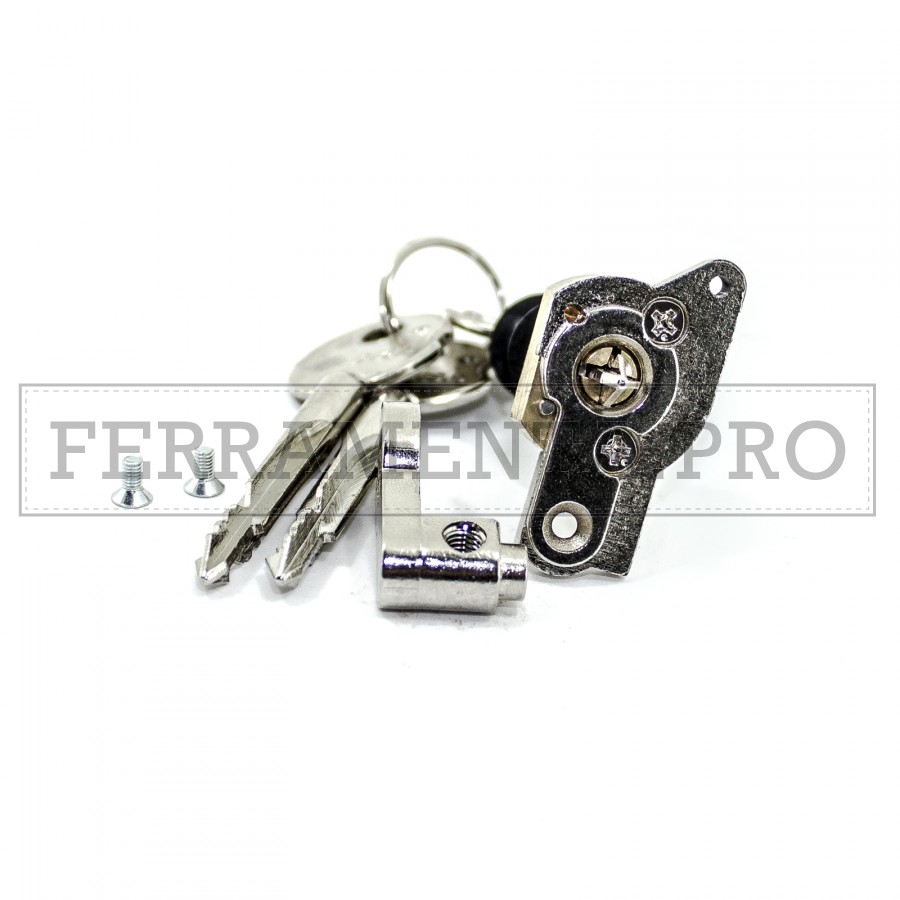Serratura A Chiavistello 1020, Doppio Cilindro Con Perno, 21x45mm, Bronzo, 3 Chiavi| Fernand - Foto 8