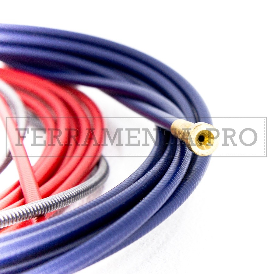 GUAINA per TORCIA SALDATURA A FILO da 0,8 a 1,2mm SALDATRICE MIG 5mt.