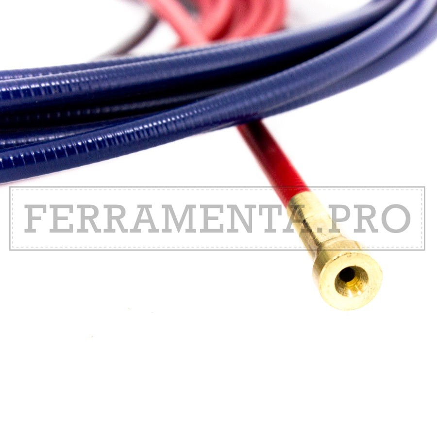 GUAINA per TORCIA SALDATURA A FILO da 0,8 a 1,2mm SALDATRICE MIG 5mt.