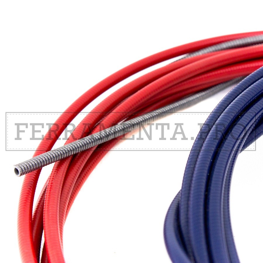 GUAINA per TORCIA SALDATURA A FILO da 0,8 a 1,2mm SALDATRICE MIG 5mt.
