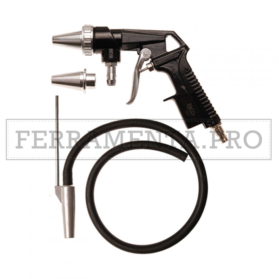 con UGELLO REGOLABILE IN ACCIAIO Sabbiatrice Sabbiare 1/4" PISTOLA SABBIATURA 