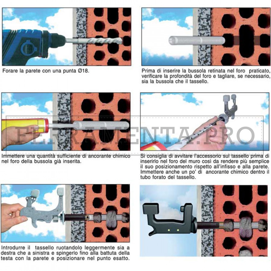 Compra Online Tassello Cappotto Per Cardine Persiana | Posa Serramento - Foto 4