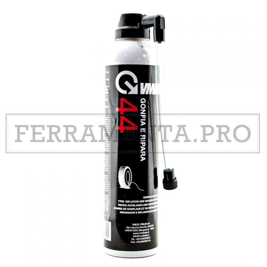Gomma spray ml.400 AREXONS gonfia e ripara forature di pneumatici