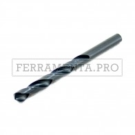 PUNTA TRAPANO TORNIO HSS-G CORTA per FORARE METALLO FERRO ACCIAIO ALPACCA