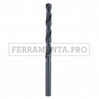 PUNTA ELICOIDALE HSS MOLATA RETTIFICATA DIN 340 SERIE LUNGA per METALLO ACCIAIO ALPACCA  