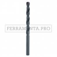 PUNTA ELICOIDALE HSS MOLATA RETTIFICATA DIN 340 SERIE LUNGA per METALLO ACCIAIO ALPACCA  