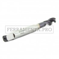 MASCHIO A MACCHINA FILETTATURA METRICA ELICOIDALE 35° ISO MA HSS-Co 5% + TiAIN per FORI CIECHI