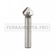 SVASATORE 3 TAGLIENTI 90° HSSG DIN 334 c FRESA per SVASARE TORNIO TRAPANO PROFESSIONALE