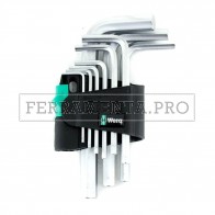 KIT BRUGOLE CHIAVI ESAGONALI ad L METRICHE WERA per FAI DA TE OFFICINA MECCANICO 