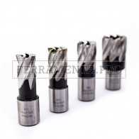 Fresa in acciaio M2 HSS Weldon da 12-65mm lunghezza 25mm