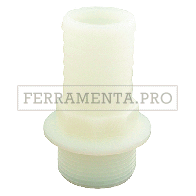 RACCORDO PORTAGOMMA DIRITTO ø 25 x M 1