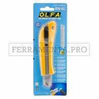 TAGLIERINO CUTTER LAMA 18 MM ALTA RESISTENZA OLFA per CARTA CARTONE EDILIZIA