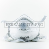 MASCHERINA FACCIALE FILTRANTE MONOUSO FFP3V a conchiglia con valvola FFP3 V