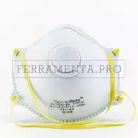 MASCHERINA FACCIALE FILTRANTE MONOUSO FFP1V a conchiglia con valvola FFP1 V