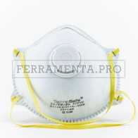 MASCHERINA FACCIALE FILTRANTE MONOUSO FFP1V a conchiglia con valvola FFP1 V