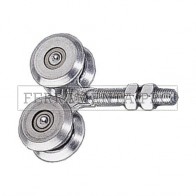 CARRELLI STAMPATI 4 RUOTE ZINCATI