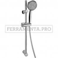 SALISCENDI ASTA REGOLABILE CM.90X25MM. DOCCETTA MM.120 "5 GETTI" 1604308402205