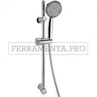 SALISCENDI ASTA REGOLABILE CM.90X25MM. DOCCETTA MM.120 "5 GETTI" 1604308402205