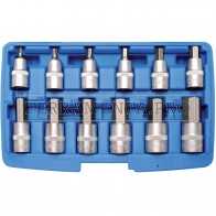 KIT 12 PEZZI, CHIAVI A BUSSOLA ESAGONALI, 5-22 MM, ATT. 1/2
