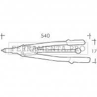 Rivit RIV903C - Rivettatrice manuale x inserti c/cass. c/tiranti M3 - M4 - M5 - M6 - M8 - M10 RIV903C
