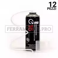 12 pezzi SPRAY IGIENIZZANTE CLIMATIZZATORI AUTO UFFICIO CASA 400ml VMD16