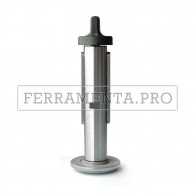 ALBERO ADATTATORE 100mm M14 PER USARE RULLI SATINATRICE CON SMERIGLIATRICE