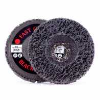 DISCO ABRASIVO BLACK CLEANER per ASPORTAZIONE RUGGINE ASPORTARE VERNICI SMALTI OSSIDAZIONI