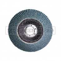 DISCO LAMELLARE in FIBRA per FERRO INOX allo ZIRCONIO ABRASIVO MOLA MOLARE MADEinITALY