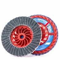 DISCO ABRASIVO LAMELLARE VENTILATO 115mm allo Zirconio Fast Grinder DLV