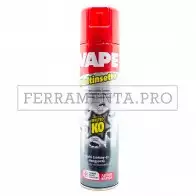 SPRAY INSETTICIDA VAPE MULTINSETTO 400 ml per FORMICHE SCARAFAGGI ZANZARE