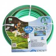 TUBO 25m MAGLIATO da GIARDINO per IRRIGAZIONE PRATO GIARDINAGGIO ANTI TORSIONE NTS FLASH SYSTEM 