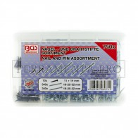 KIT ASSORTIMENTO CHIODI SPINE PUNTINE DA 750 PEZZI PROFESSIONALI
