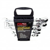 KIT 5 CHIAVI POLIGONALI COMBINATE A CRICCHETTO SNODABILI TESTA FLESSIBILE PROFESSIONALI ALTA QUALITA'