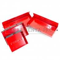 KIT 4 CASSETTE METALLICHE MAGNETICHE PORTA MINUTERIA OGGETTI per OFFICINA