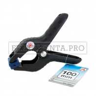 MORSETTO PINZA a MOLLA in PLASTICA ABS con ESTREMITÀ SNODATE per FISSARE BLOCCARE