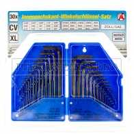 KIT 30 BRUGOLE con MISURE METRICHE e POLLICI con CUSTODIA RIPIEGABILE