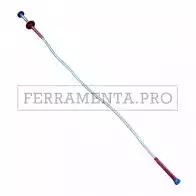 ASTA RACCOGLI OGGETTI PRENDITUTTO MAGNETICA 60cm con GRIFFE LUCE LED SPECCHIO