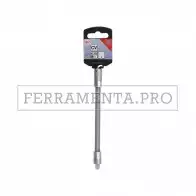 PROLUNGA FLESSIBILE 150mm CHIAVI a BUSSOLA in CROMO VANADIO ATTACCO QUADRO 1/4" 