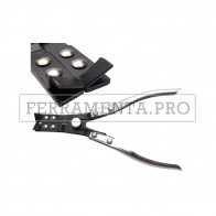 PINZE A MOLLA IN ACCIAIO TEMPERATO per ANELLI RASCHIAOLIO DA 60mm A 120mm