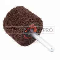 RUOTA LAMELLARE IN SCOTCH BRITE per SATINATURA CON GAMBO 6mm NON TESSUTO ABRASIVO