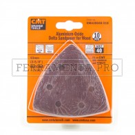 10 FOGLI CARTA ABRASIVA CMT per ELETTROUTENSILE MULTIFUNZIONE LEVIGARE LEGNO