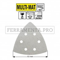 4 FELTRI VELCRATI per MULTIFUNZIONE CMT OMA30000 per LUCIDATURA RUSTICATURA