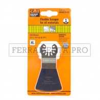 RASCHIETTO FLESSIBILE PULIZIA RESIDUI 52mm per CMT 11 MULTIFUNZIONE OSCILLANTE UNIVERSALE