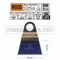 LAMA LONG LIFE TAGLIO LEGNO PLASTICA 68mm CMT per MULTIFUNZIONE OSCILLANTE FEIN FESTOOL