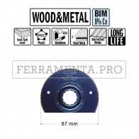 LAMA TAGLIO LEGNO METALLO 87mm CMT OMS17 per MULTIFUNZIONE FEIN FESTOOL OSCILLANTE