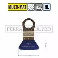 RASCHIETTO RIGIDO PULIZIA RESIDUI CMT 52mm per MULTIFUNZIONE FEIN FESTOOL OSCILLANTE