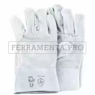 GUANTI LAVORO PELLE CROSTA RINFORZATO P152S ANTINFORTUNISTICA