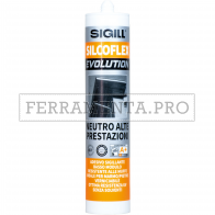 SILICONE SIGILLANTE ADESIVO SIGILL SILCOFLEX EVOLUTION NEUTRO BIANCO 280ml