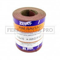 NASTRO ROTOLO di CARTA VETRATA ABRASIVA SAIT al CORINDONE per LEGNO VERNICI METALLO PLASTICA