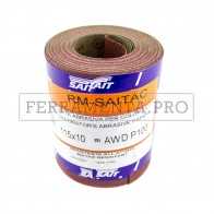 NASTRO ROTOLO di CARTA VETRATA ABRASIVA SAIT al CORINDONE per LEGNO VERNICI METALLO PLASTICA